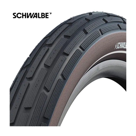 Schwalbe clincher fat frank active 50-622 +r café negro