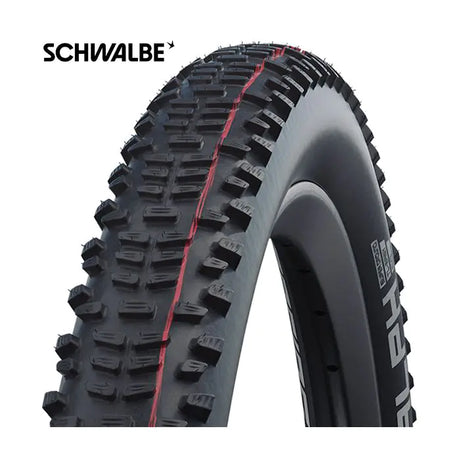 Banda plegable Schwalbe Racing Ralph Super Ground 29 x 2.25 57-622 mm - Negro