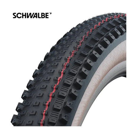 Neumático Schwalbe rick xc pro evo speed tlr - flanco transparente 2.25