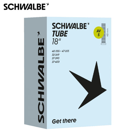 Schwalbe benelux b.v. Cámara de aire Schwalbe AV5 18 32 47-355 400 AV 40mm