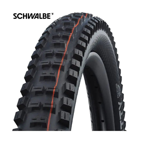 Banda plegable Schwalbe Big Betty Super Trail 27.5 x 2.40 62-584 mm - Negro