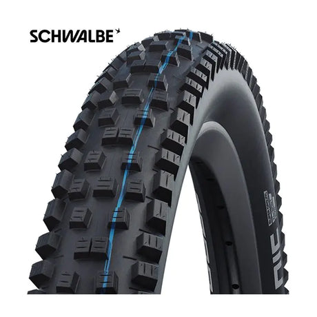Banda plegable Schwalbe Nobby Nic Super Trail 27.5 x 2.40 62-584 mm - Negro
