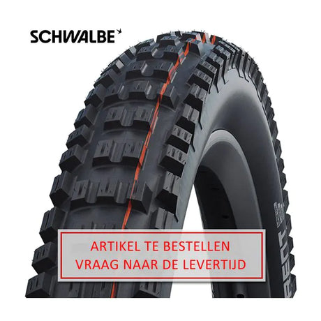 Schwalbe frente de corrientes parásitas - tle - addix soft - super trail - 29x2.40 - negro
