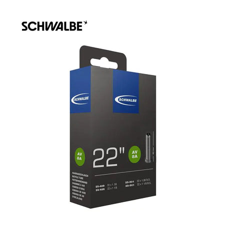 Schwalbe Tubo interno AV8A 22 pulgadas 25 28-489 501 AV 40 mm