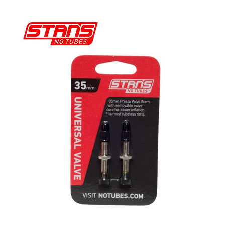 Stans notubes juego de 2 válvulas universales tubeless 35 mm as0018