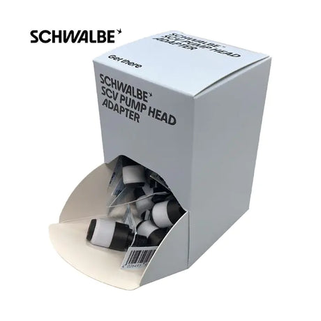 Adaptador de bomba de válvula clik (scv) de mostrador Schwalbe (25 piezas)