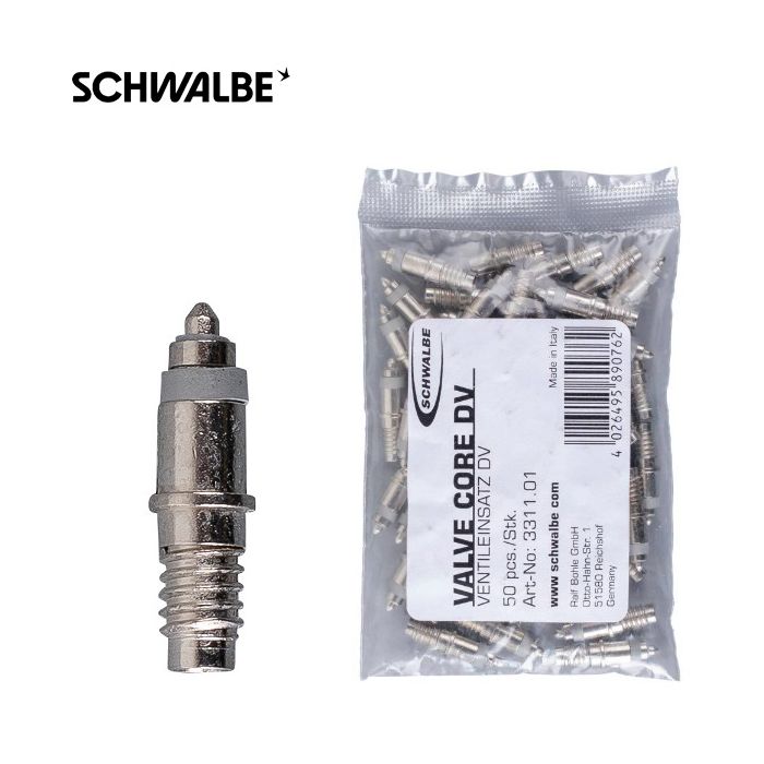 Inserto de válvula Schwalbe válvula holandesa (bolsa de 50 piezas) 3311.01