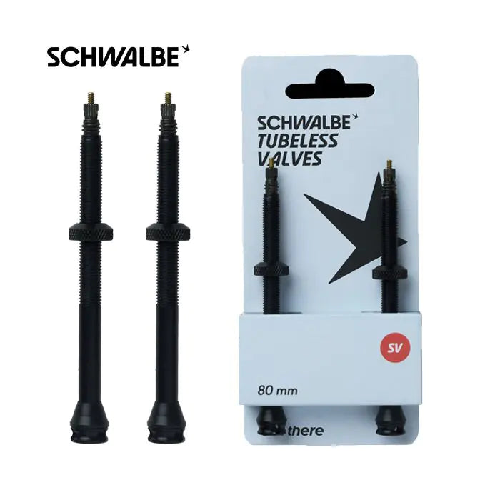 Juego de válvulas Schwalbe sin cámara 80mm
