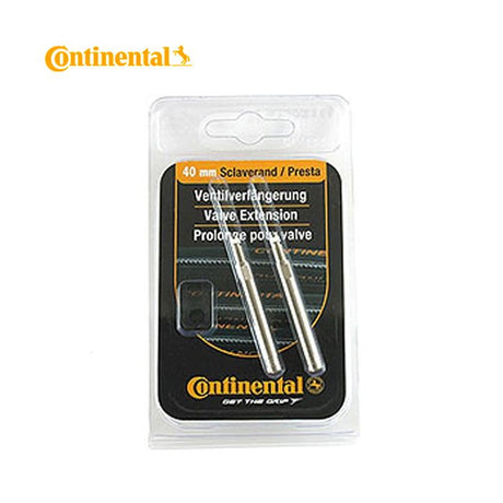 Extensores de válvula continental 40 mm aluminio (2 piezas) 0140032