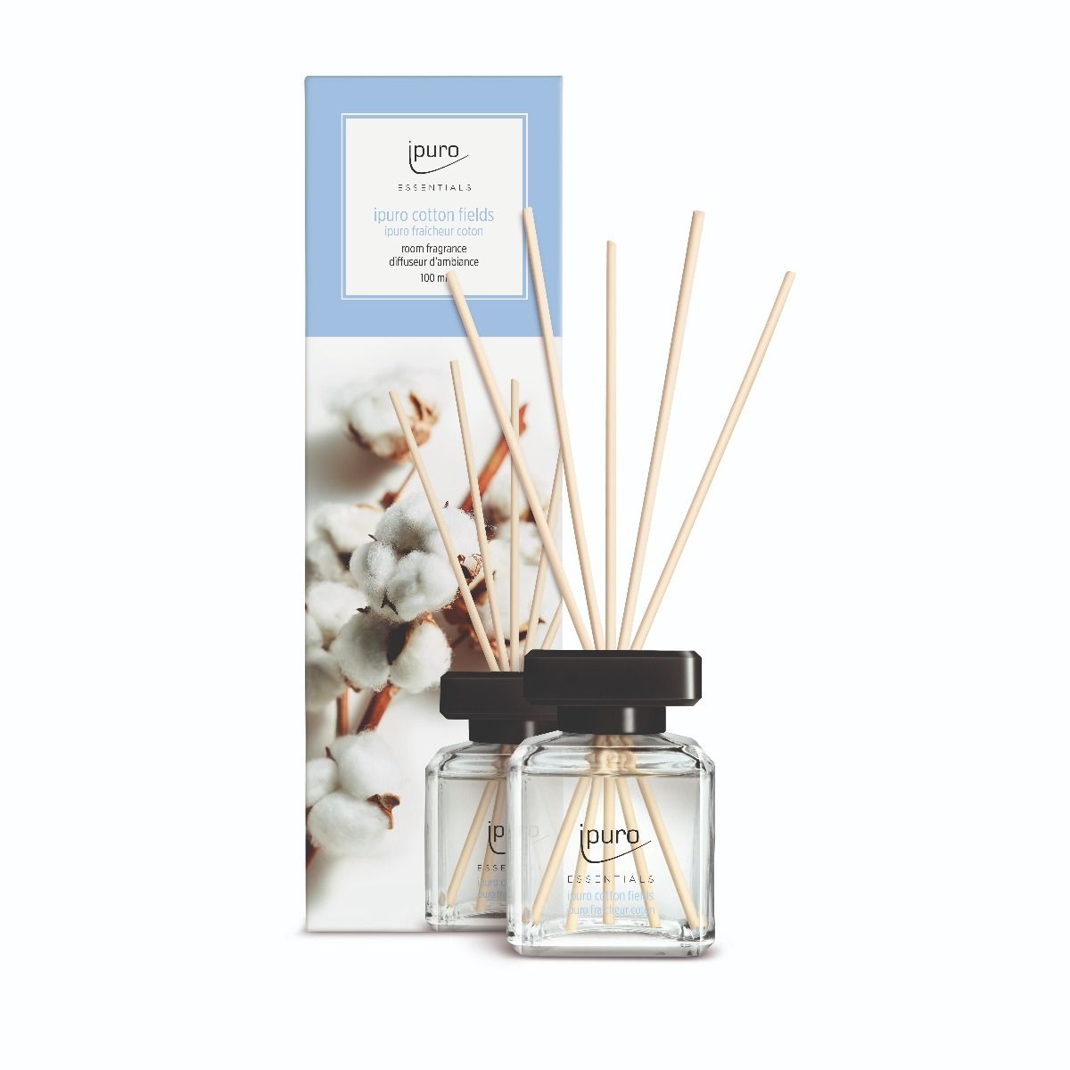 Ipuro difusor de fragancia campos de algodon 100 ml