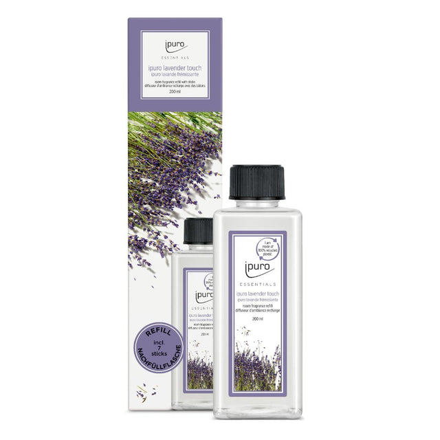 Ipuro difusor de fragancias recambio toque lavanda 200ml