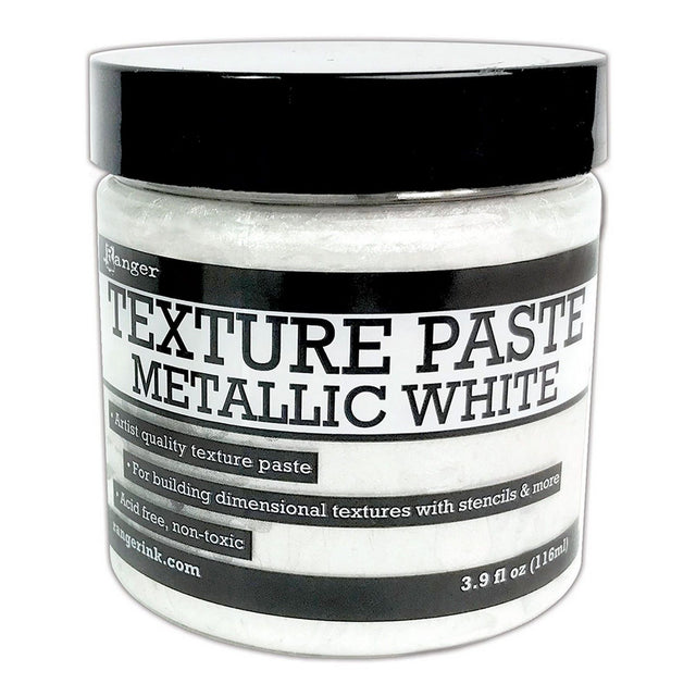 Ranger ink ranger • pasta de textura blanco metalizado