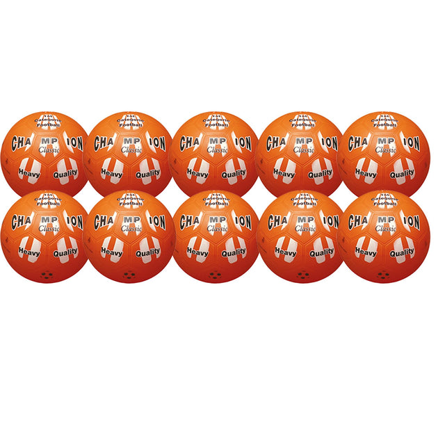 Mondo ball Champion classic bolsa naranja de 23cm con red de 10 piezas