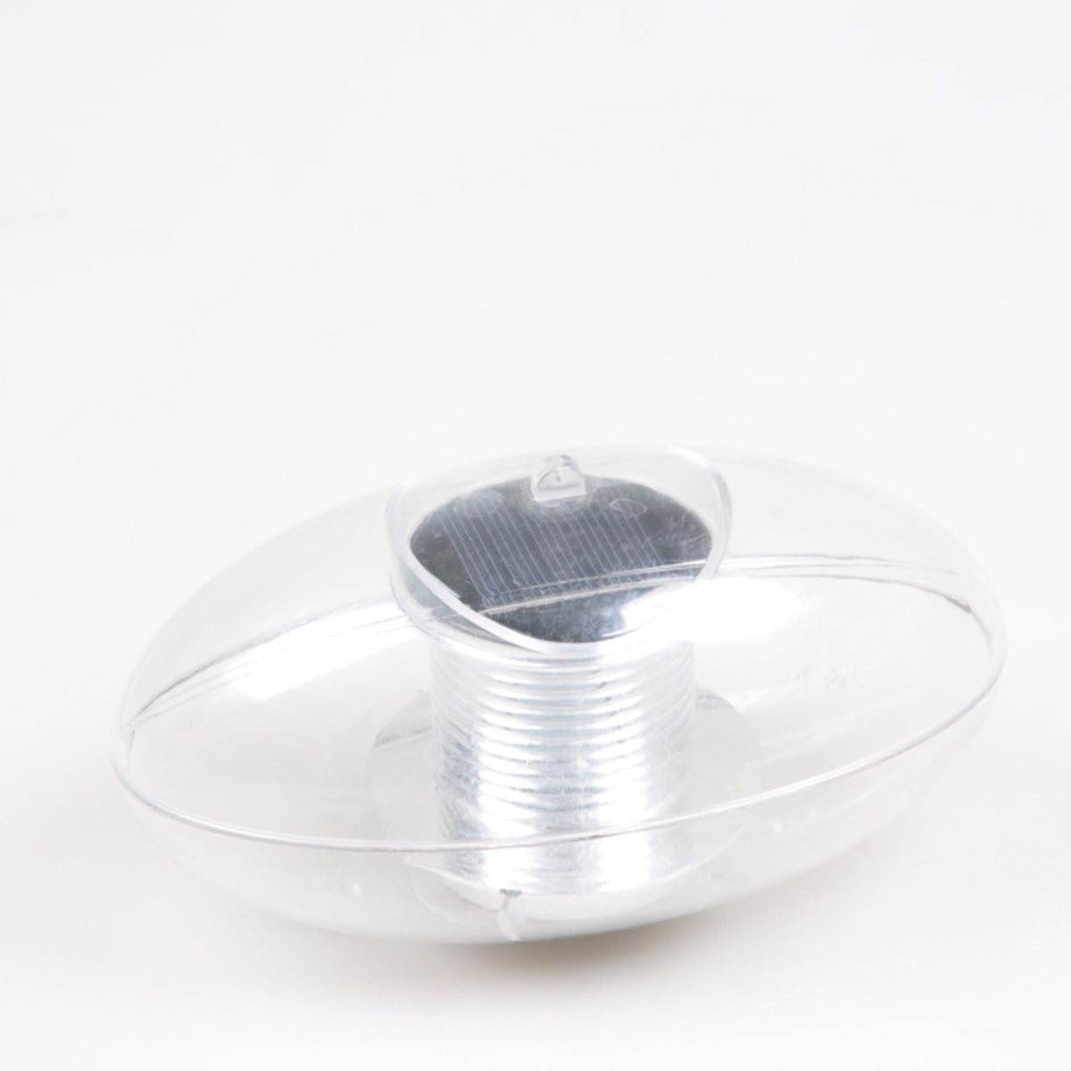 Justsun flotador solar ovalado con luz 8x15x8cm