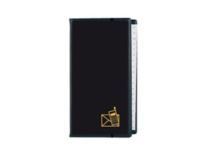 Registro telefónico canguro a-z 4 anillos negro