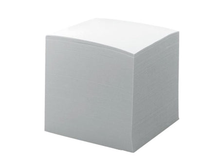 Bloc de notas canguro relleno de cubo 9x9x9cm blanco