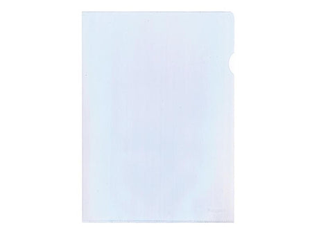 Carpetas visibilidad canguro modelo L A4 transparente pack de 10uds.