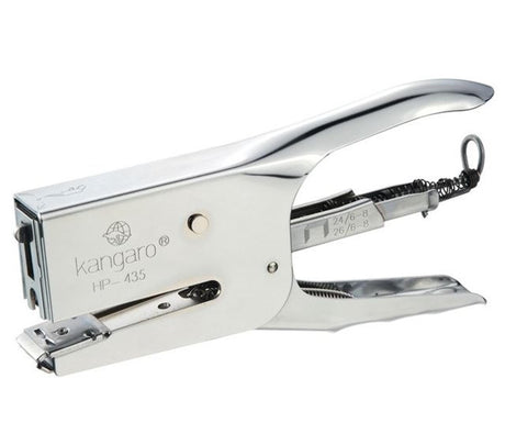 Grapadora canguro hp 435 chrome max 30 40 hojas, 24 6 24 8