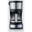 Cafetera Severin 4 tazas 750w acero inoxidable negra
