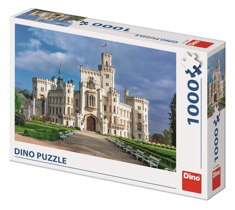 Dinotoys dino puzzle - Castillo de Hluboká en la República Checa - 1000 piezas