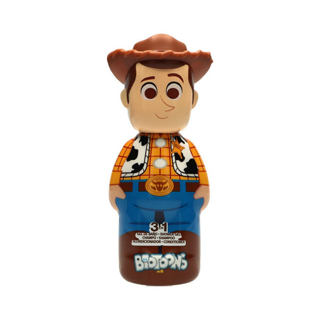 Toy story woody gel de ducha de baño 3 en 1 + champú + acondicionador 300ml