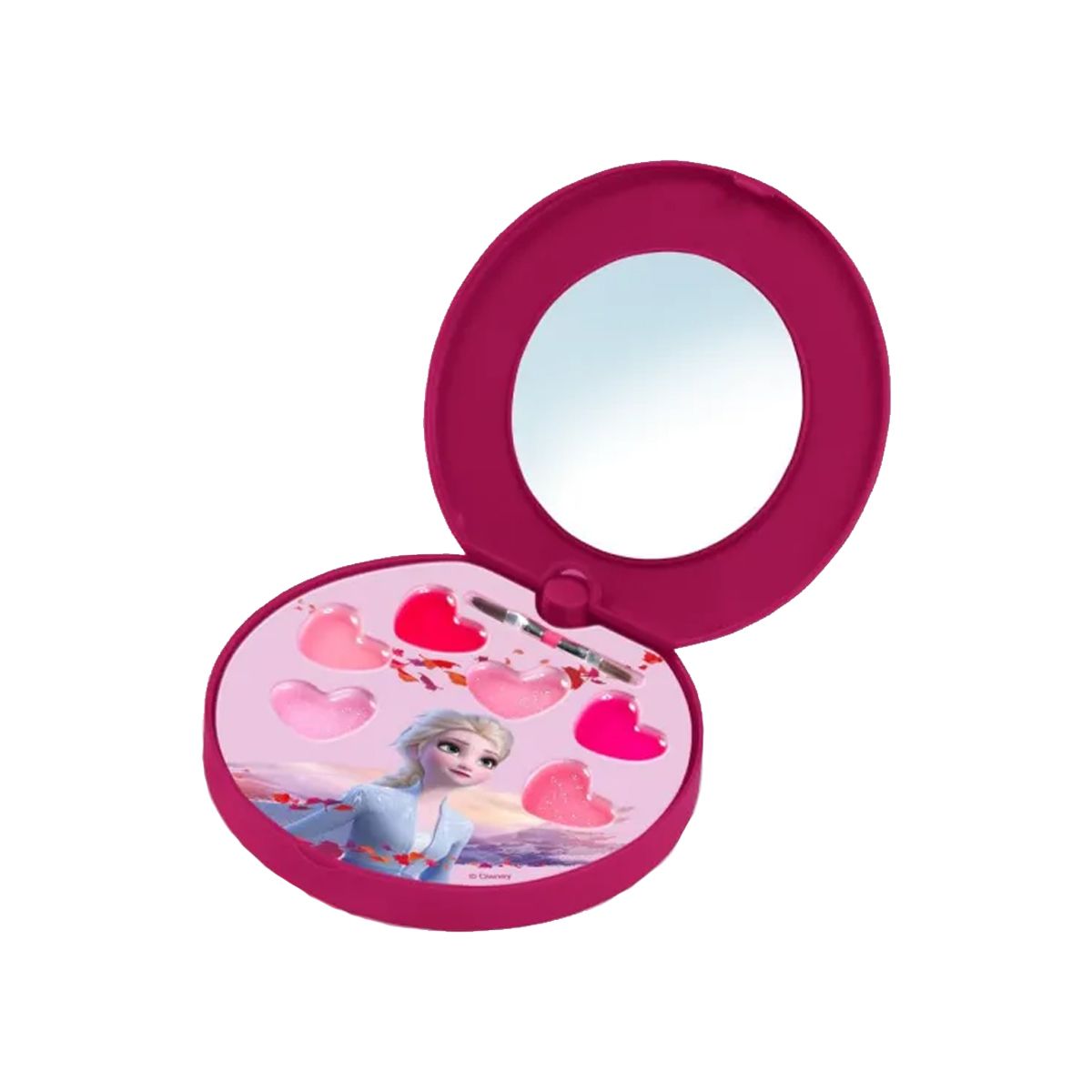 Set de brillo de labios Frozen de Disney con espejo.