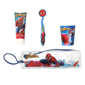Juego de cepillos de dientes de Spiderman.