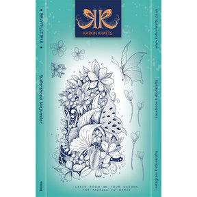 Katkin krafts • juego de sellos transparentes be-you-tiful