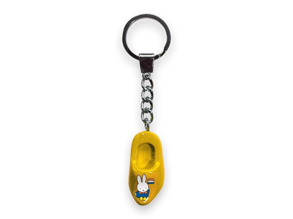 Llavero miffy 1 zueco 4 cm amarillo