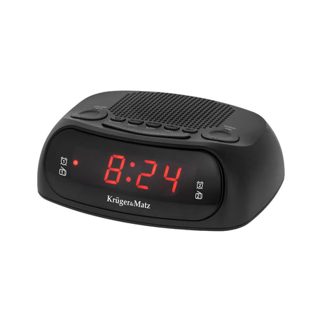 Kruger matz krã¼ger matz radio despertador fm am, negro