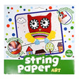 Arte con hilos de papel artesanal. Arte con hilos de papel.
