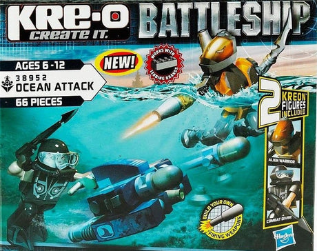 Hasbro kre-o acorazado ataque al océano