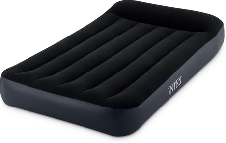 Colchón hinchable clásico Intex twin pillow rest con bomba incorporada (220-240v) 99x191x25cm