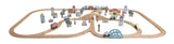 Little Dutch tren vía xl madera 107pz