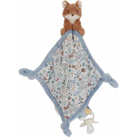 Pequeño zorro estampado de tela de abrazo holandés - amigos del bosque