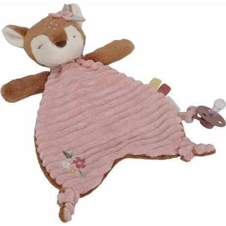 Pequeño ciervo de peluche holandés de tela para abrazar - jardín de hadas