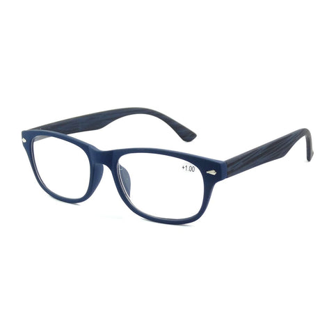 Gafas de lectura Spectrum azul negro cuadradas 1,00