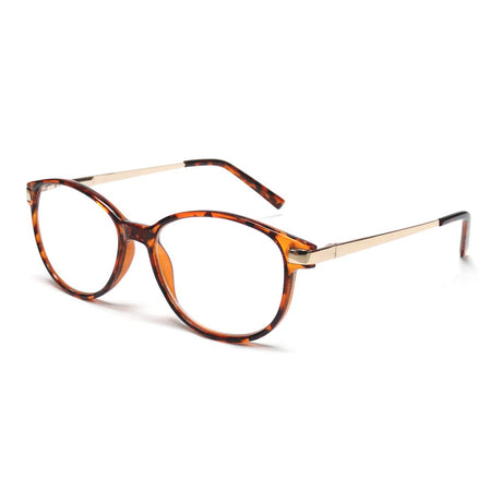 Gafas de lectura Spectrum Havana oro 1.50 redonda clásica