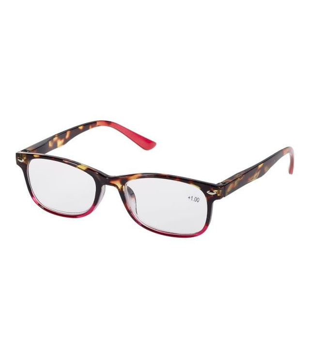 Gafas de lectura Spectrum rosa llama rectangular 1,50