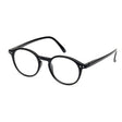 Gafas de lectura Spectrum negras alrededor de 3,50