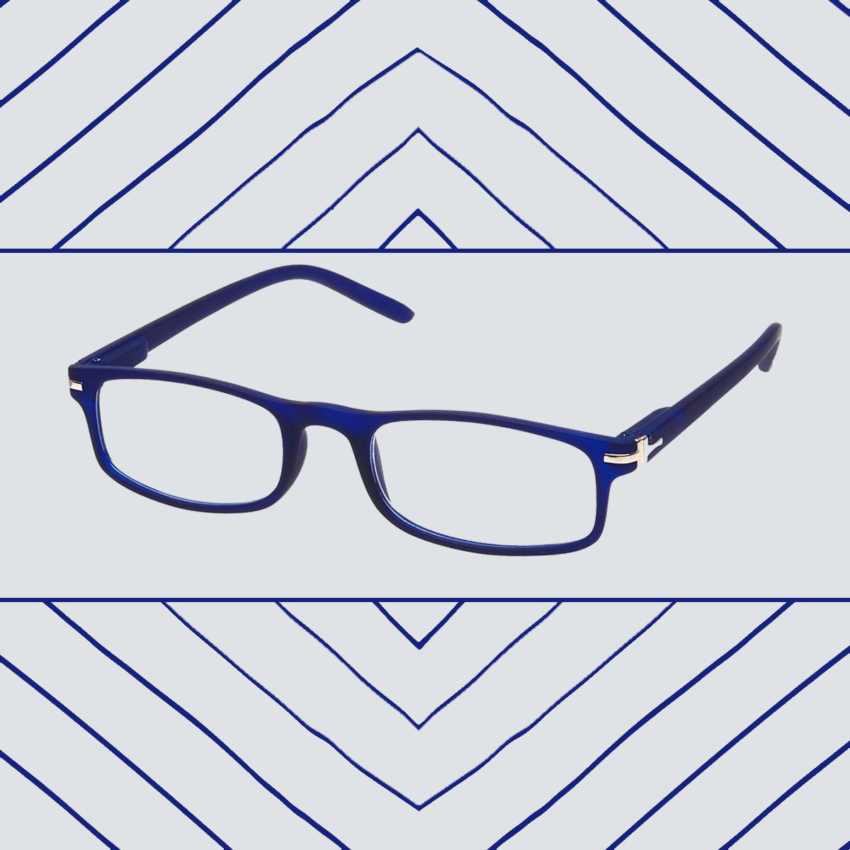 Gafas de lectura Spectrum azul mate rectangular 3,00
