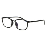 Gafas de ordenador Spectrum rectangulares negras 1,00