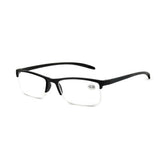 Gafas de lectura Spectrum negro rectangular media montura 3,50