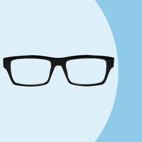 Gafas de lectura Spectrum negro 3.00 rectangulares