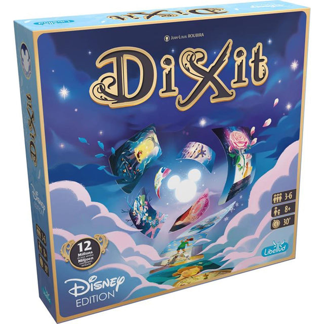 Libellud - dixit disney - juego de mesa creativo - 84 cartas basado en las películas de disney pixar