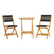 Conjunto bistró Sens -line lanzarote madera de acacia