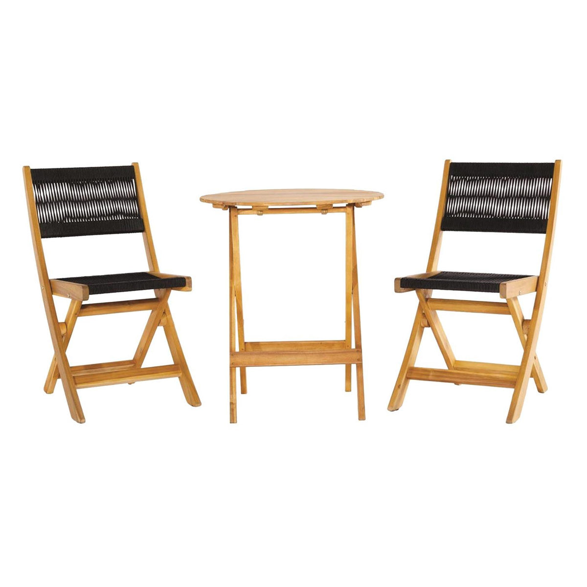 Conjunto bistró Sens -line lanzarote madera de acacia