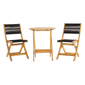 Conjunto bistró Sens -line lanzarote madera de acacia