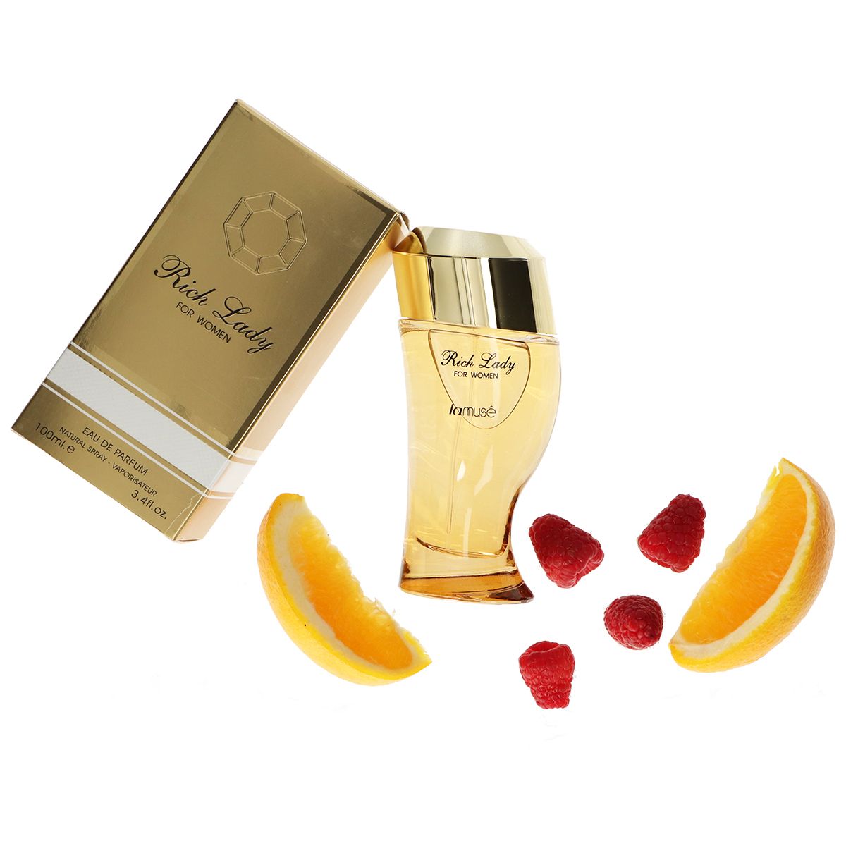Lamusê by lattafa eau de perfume spray señoras ricas dama 100ml