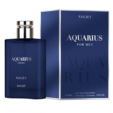 Lamusê lamuse by lattafa eau de toilette spray hombres acuario noche 100ml